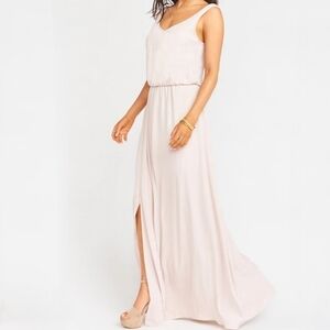 Show Me Your Mumu Kendall Maxi Dress Show Me the Ring Crisp L